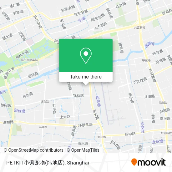PETKIT小佩宠物(纬地店) map
