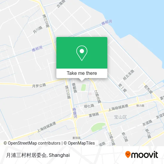 月浦三村村居委会 map