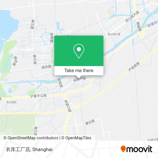 衣库工厂店 map