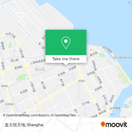 盘古悦天地 map