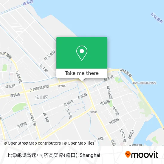 上海绕城高速/同济高架路(路口) map