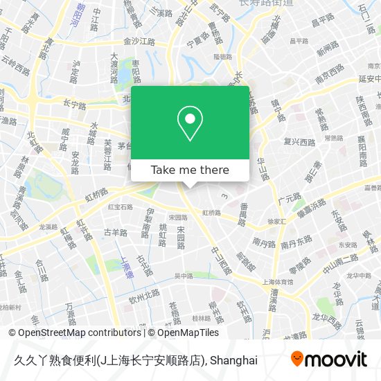 久久丫熟食便利(J上海长宁安顺路店) map
