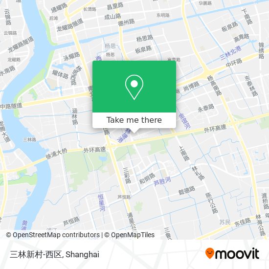 三林新村-西区 map
