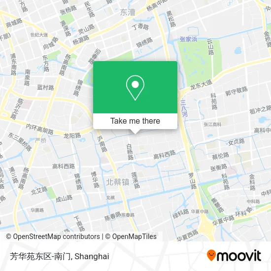 芳华苑东区-南门 map