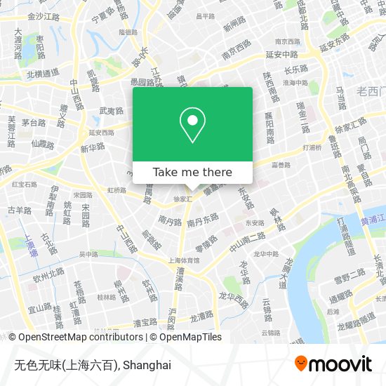 无色无味(上海六百) map