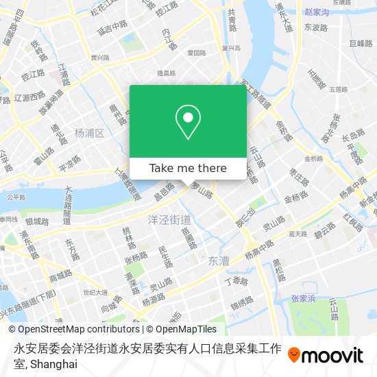 永安居委会洋泾街道永安居委实有人口信息采集工作室 map