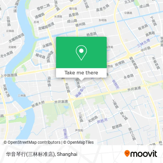 华音琴行(三林标准店) map