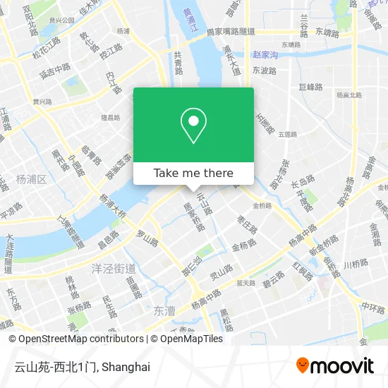 云山苑-西北1门 map