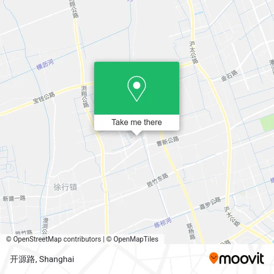 开源路 map