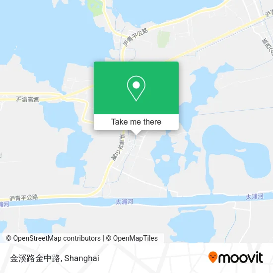 金溪路金中路 map