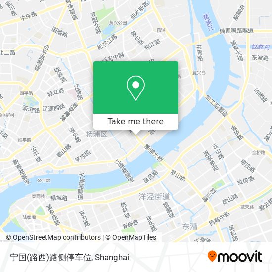 宁国(路西)路侧停车位 map