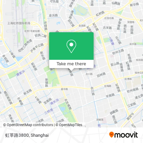 虹莘路3800 map