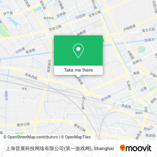 上海晋展科技网络有限公司(第一游戏网) map
