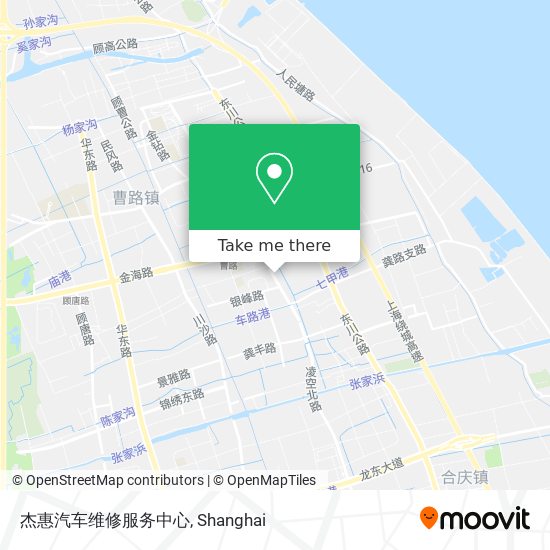 杰惠汽车维修服务中心 map