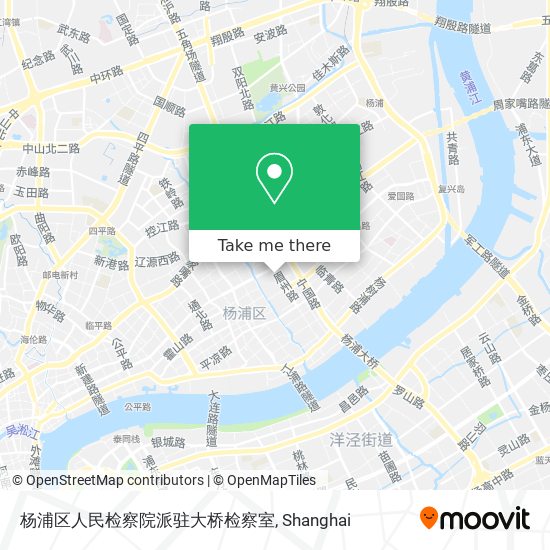 杨浦区人民检察院派驻大桥检察室 map