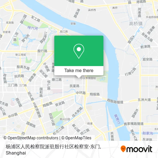 杨浦区人民检察院派驻殷行社区检察室-东门 map