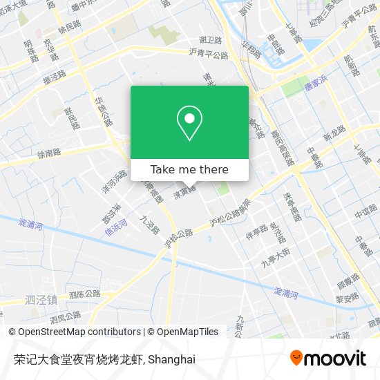 荣记大食堂夜宵烧烤龙虾 map