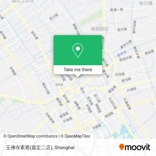 玉佛寺素斋(嘉定二店) map