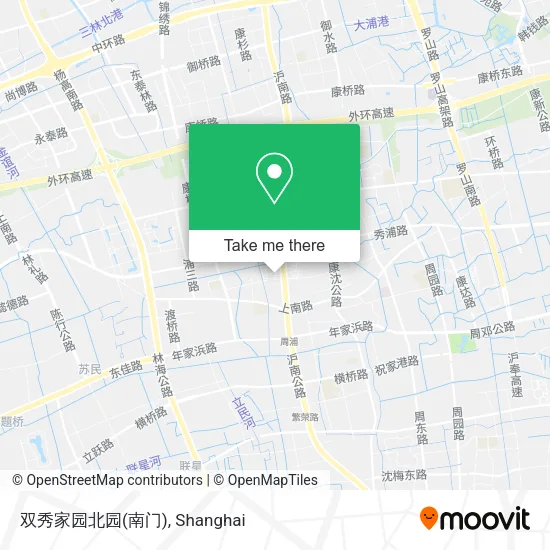 双秀家园北园(南门) map