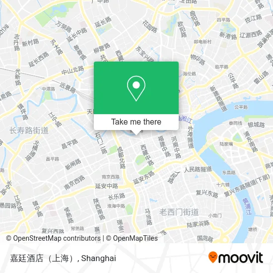 嘉廷酒店（上海） map
