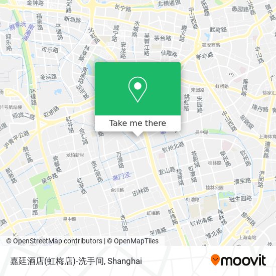 嘉廷酒店(虹梅店)-洗手间 map