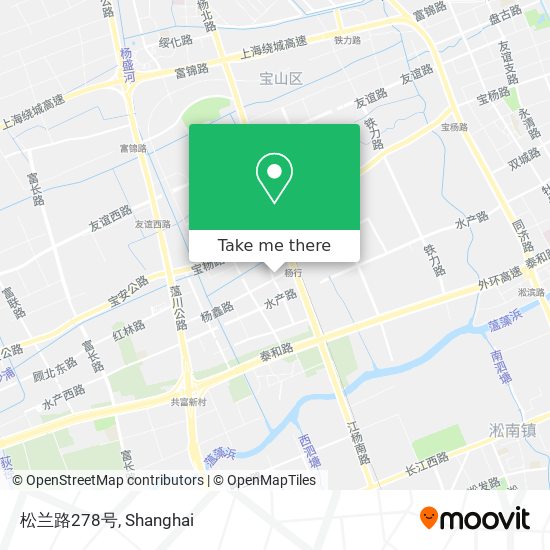 松兰路278号 map