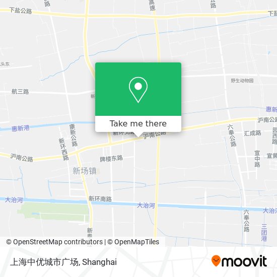 上海中优城市广场 map