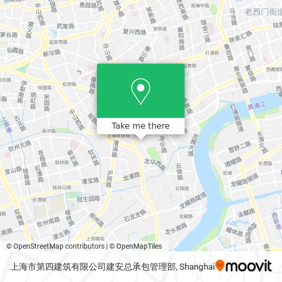 上海市第四建筑有限公司建安总承包管理部 map
