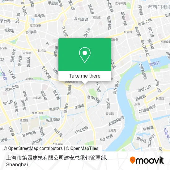 上海市第四建筑有限公司建安总承包管理部 map