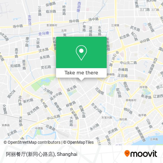 阿丽餐厅(新同心路店) map