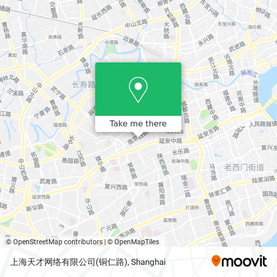 上海天才网络有限公司(铜仁路) map