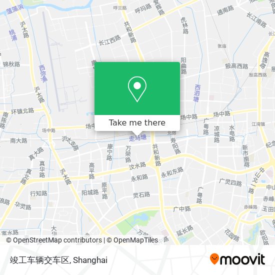 竣工车辆交车区 map