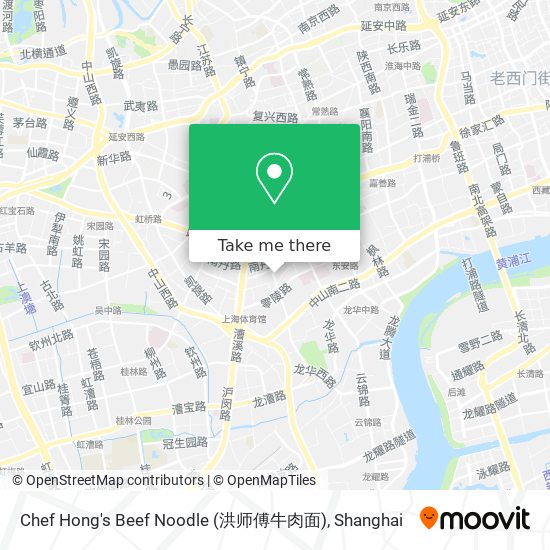 Chef Hong's Beef Noodle (洪师傅牛肉面) map