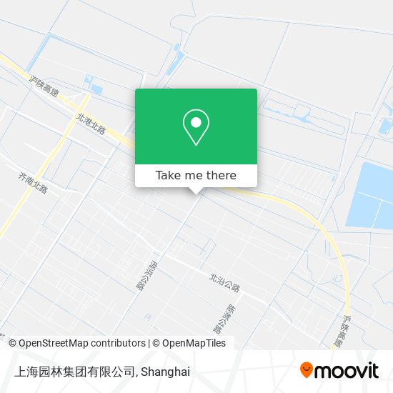 上海园林集团有限公司 map