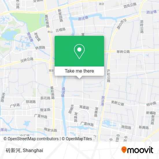 砖新河 map