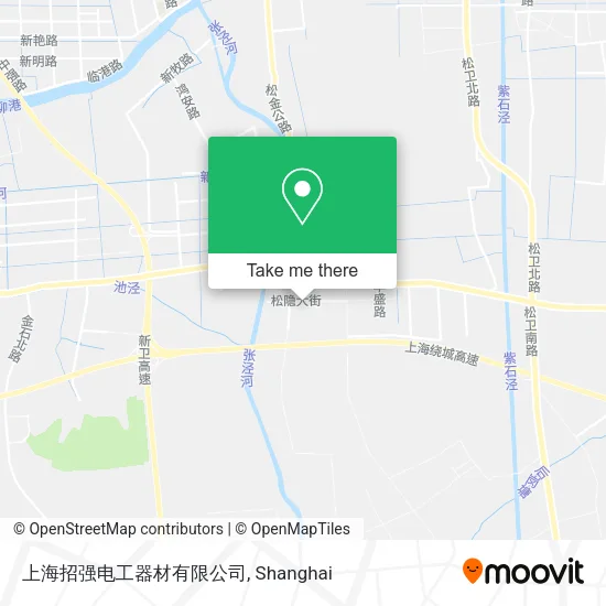 上海招强电工器材有限公司 map