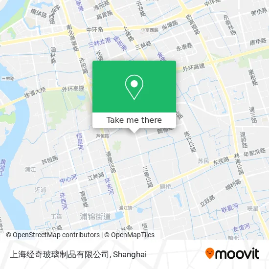上海经奇玻璃制品有限公司 map