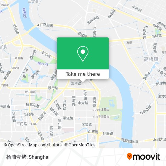 杨浦壹烤 map