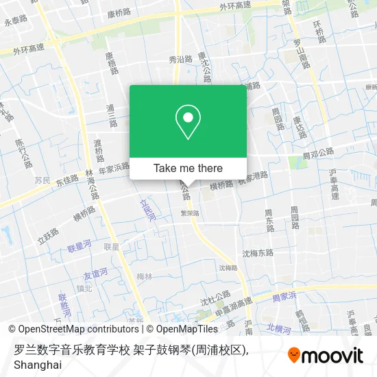 罗兰数字音乐教育学校  架子鼓钢琴(周浦校区) map
