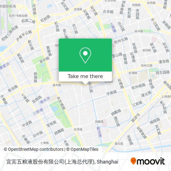 宜宾五粮液股份有限公司(上海总代理) map