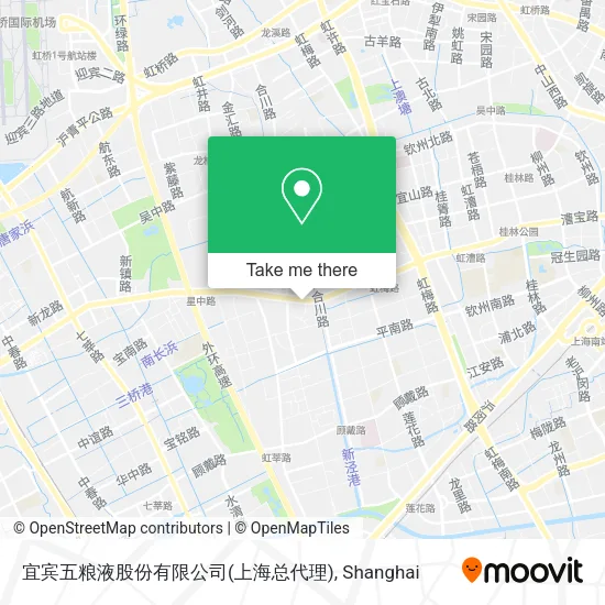 宜宾五粮液股份有限公司(上海总代理) map