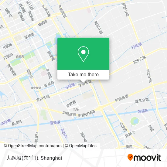 大融城(东1门) map