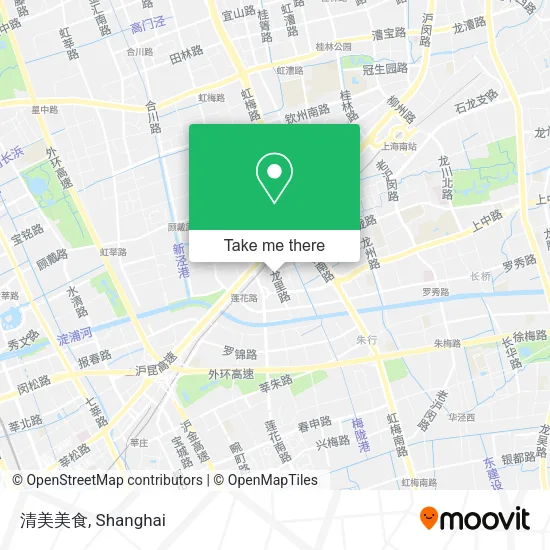 清美美食 map