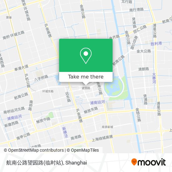 航南公路望园路(临时站) map