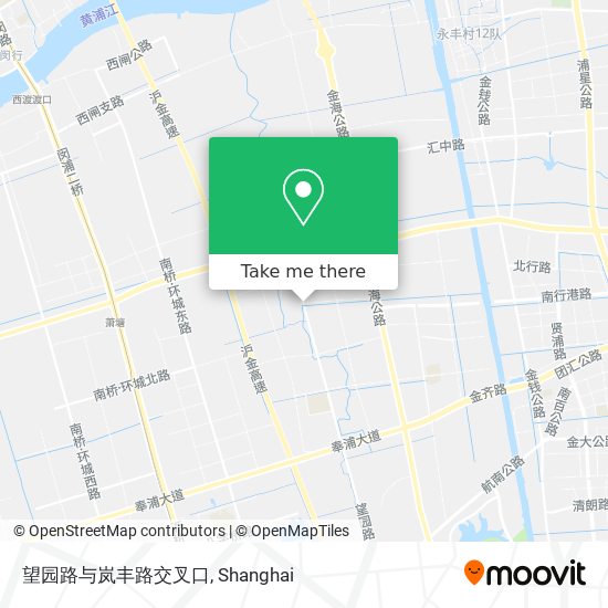 望园路与岚丰路交叉口 map