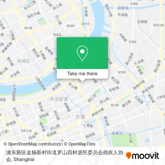 浦东新区金杨新村街道罗山四村居民委员会残疾人协会 map