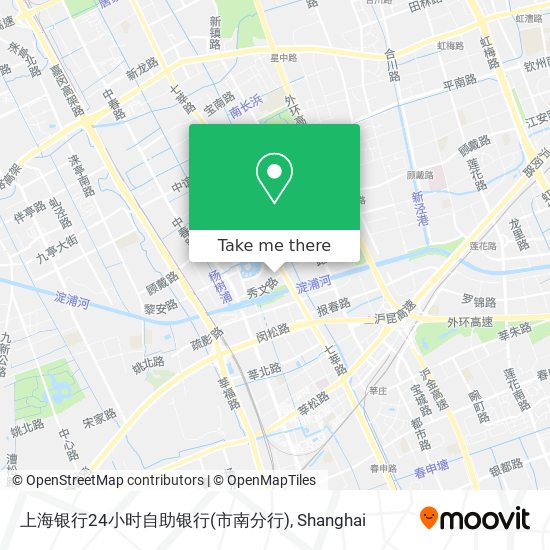 上海银行24小时自助银行(市南分行) map