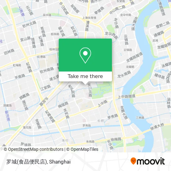 罗城(食品便民店) map