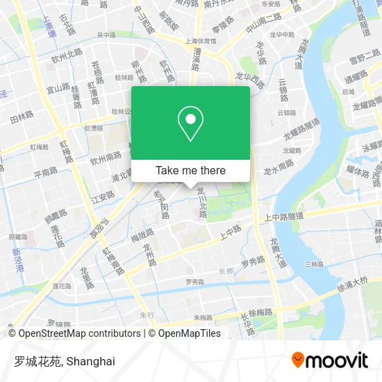 罗城花苑 map