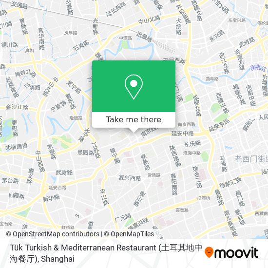 Tük Turkish & Mediterranean Restaurant (土耳其地中海餐厅) map
